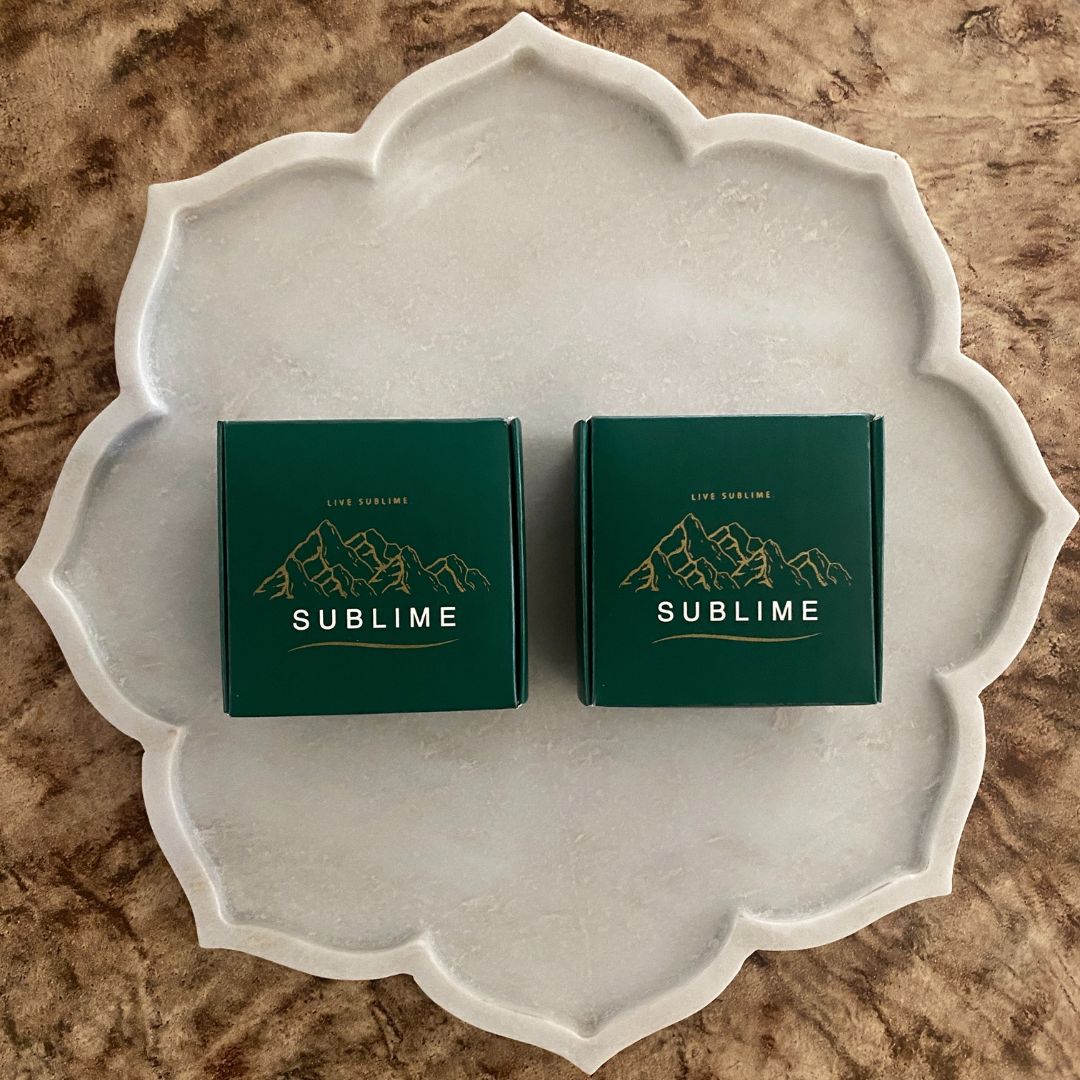Sublime 100% Pure Himalayan Shilajit Resin - 30 g Two-pack
