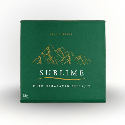 Sublime Pure Himalayan Shilajit Resin - 15g