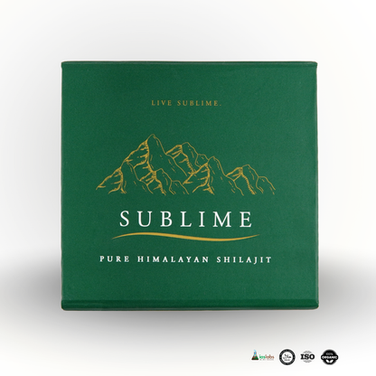 Sublime Pure Himalayan Shilajit Resin - 15g