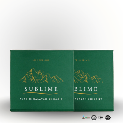 Sublime Pure Himalayan Shilajit Resin - 15g