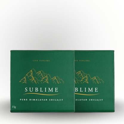Sublime Pure Himalayan Shilajit Resin - 15g